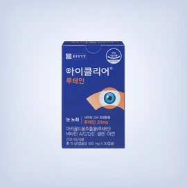 Chong Kun Dang iClear Eye Love Cha Inpyo Lutein Capsule 1 Box IClear / 종근당 아이클리어 눈사랑 차인표 루테인 캡슐 1박스 아이크리어