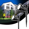 ROSHWEY Solar Spot Lights Outdoor - 600LM Spotlights Waterproof Outside