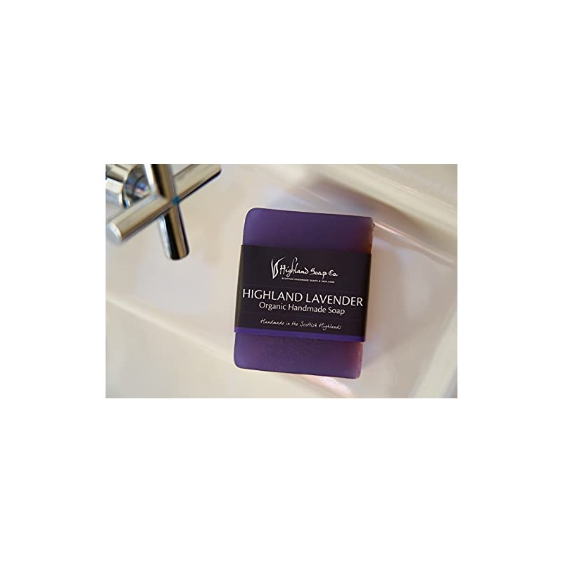 The Highland Soap Company Highland Lavender Organic Soap 150g