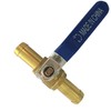 Metalwork Brass 3/4" Barb Valve for Heater Hose Shut-off, High