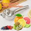 HYSHLC Stainless Steel 304 Lemon Squeezer, Hand Press, Lime Squeezer,