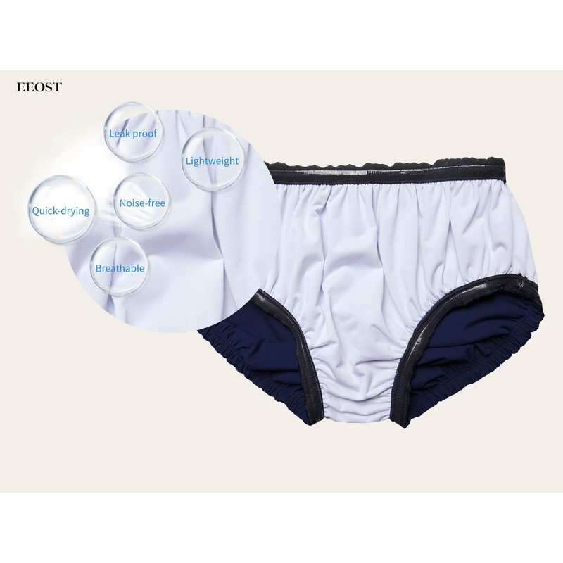 EEOST Adult Reusable Swim Diapers Special Needs Swimwear for Incontinence