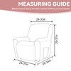 Cupuamon Recliner Chair Covers,Lazy Boy Recliner Covers Stretch Reclining Covers