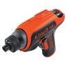 BLACK+DECKER 4V MAX Cordless Screwdriver with Bit Storage, 180 RPM,