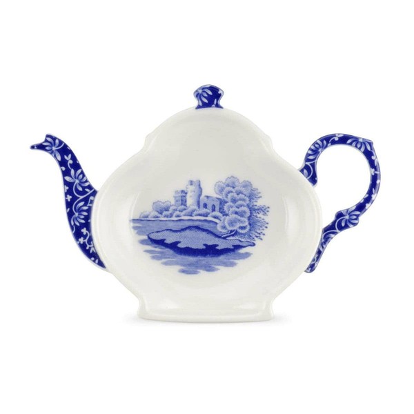 Spode Blue Italian Teabag Tidy