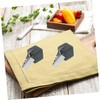 FUNOMOCYA 4Pcs Tablecloth Weights with Metal Clips Outdoor Table Cover