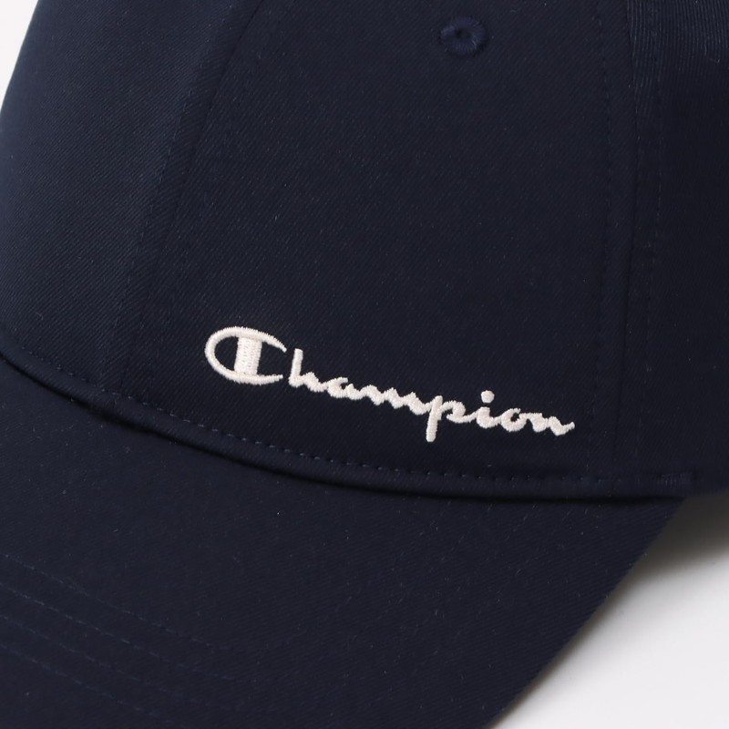Champion Sports Cap 100% Polyester Script Embroidery Men's Cap Tech