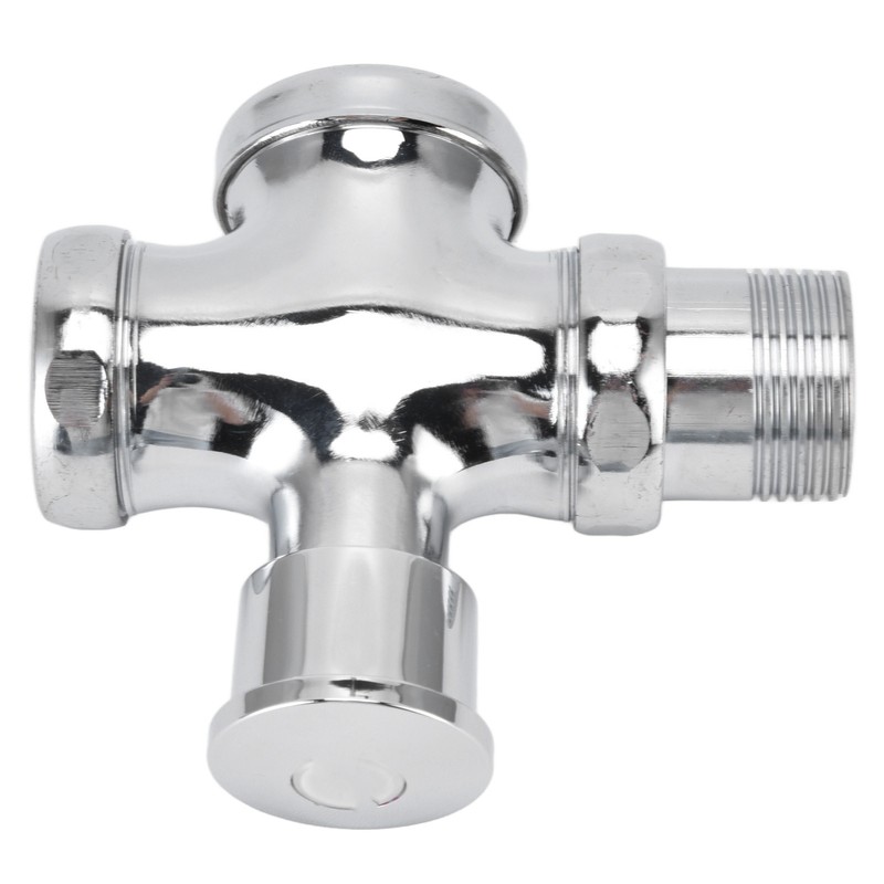Urinal Flush Valve with Push Button Toilet Delay Flushing Valve