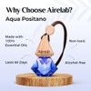 Airelab Car Perfume Diffuser Aqua Positano in Vibrant Blue Crystal