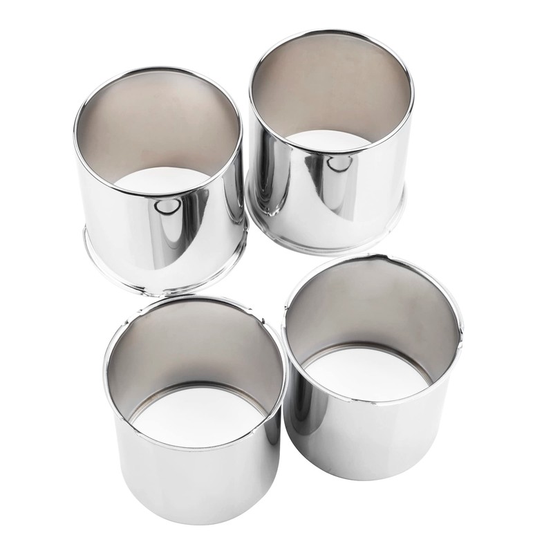 Rheedal 4Pcs 4.25inch Trailer Wheel Center Cap Push Through 4.25"