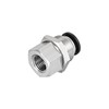 M METERXITY 1 Pack 1/4 BSPT Push Lock Fitting -