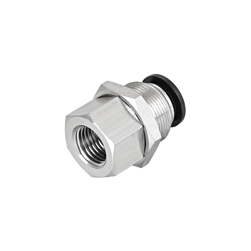 M METERXITY 1 Pack 1/4 BSPT Push Lock Fitting -