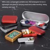 uxcell Metal Tin Box, 6.3" x 4.33" x 1.38" Rectangular