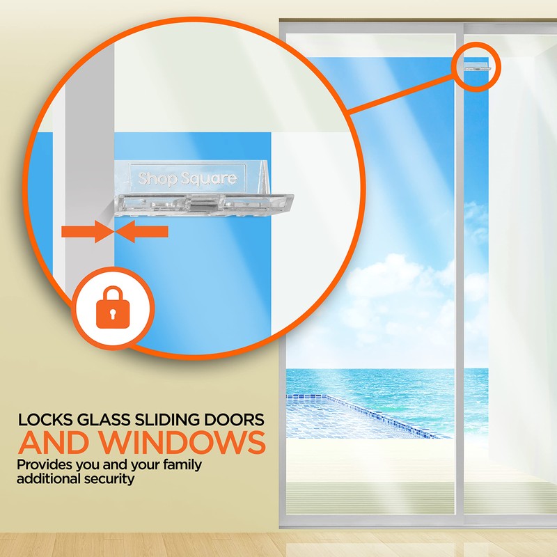 Sliding Door Lock for Home Safety, Sliding Window Locks, Sliding