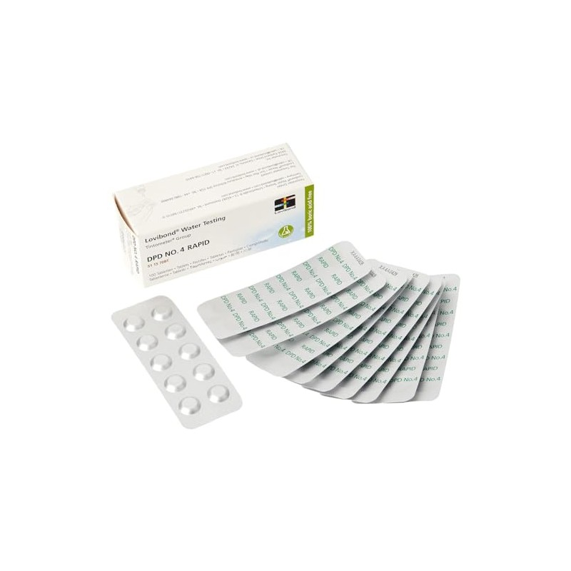 Lovibond 511570BT DPD 4 Rapid Dissolving Tablets