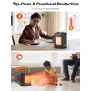 1500W Space Heater for Indoor Use, PTC Ceramic Heater with