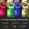 BAILONGJU Globe String Lights 65.6 Feet 150 LED, Plug in