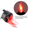 Cocoarm Flame Effect Light, 85-260V LED Fire Flame Lamp Simulated