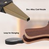 Gtongoko Fireplace Bellows Air Blower Cast Nozzle 14.8" x 5.6"