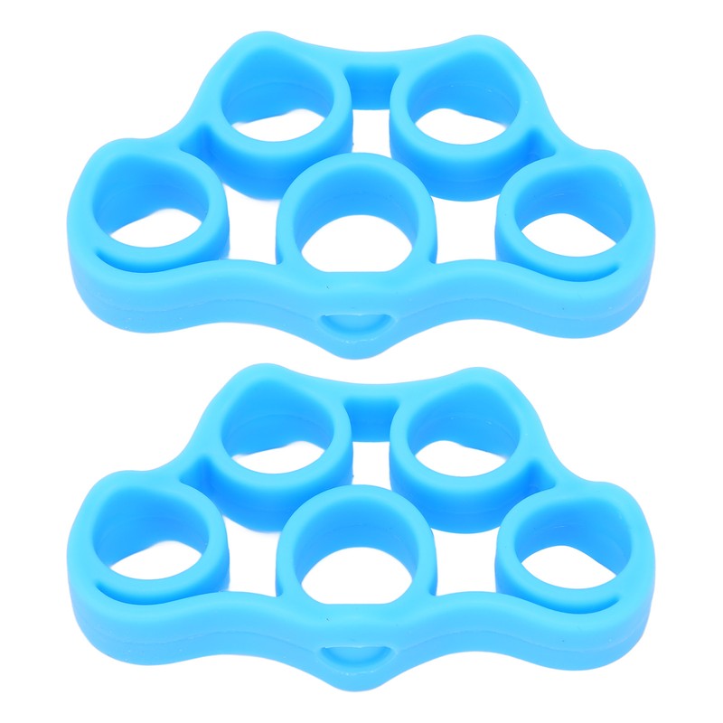 2pcs Silicone Finger Exerciser Improve Finger Dexterity High Flexibility Hand