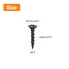 sourcing map M3.8x19mm Drywall Screws, 200pcs Coarse Thread Wood Screws,