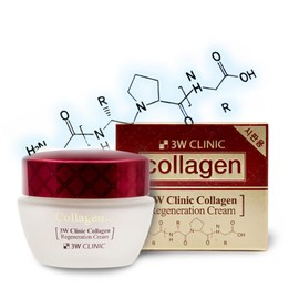 Hankookzaii Cosmetics 3W Collagen Regeneration Cream 60ml - Vitality & Elasticity