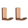 Aothpher 2 Pack Wall Mounted Copper Towel Robe Hook Bath
