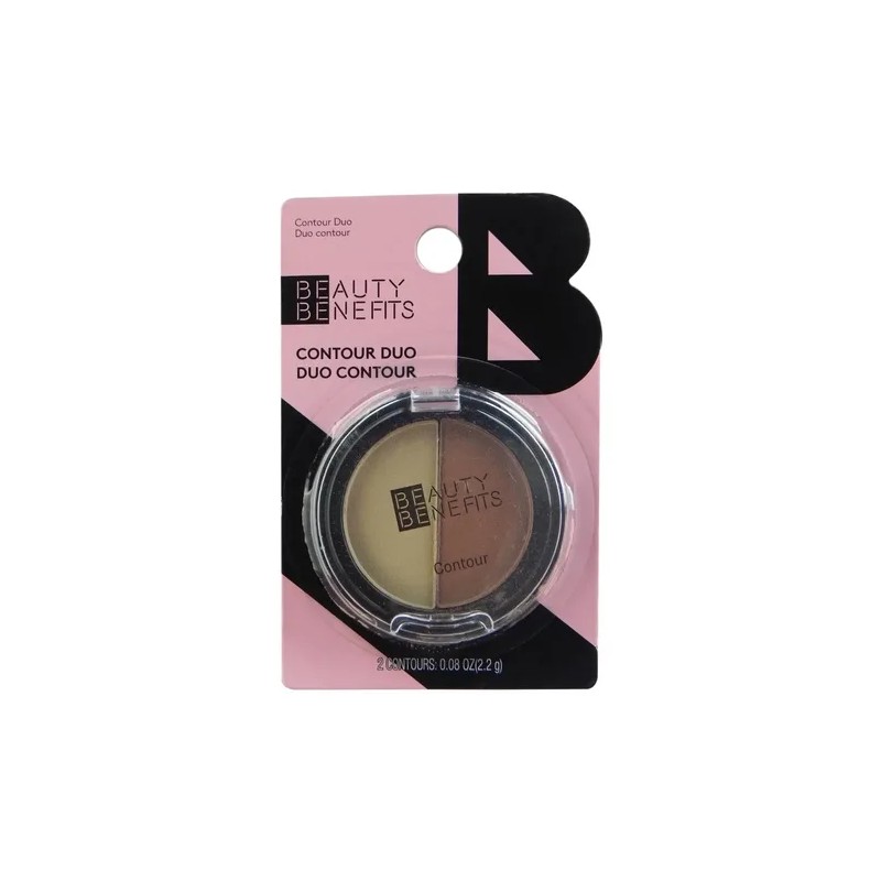 Polvo Compacto Duo Color Base De Maquillaje Beauty Benefits