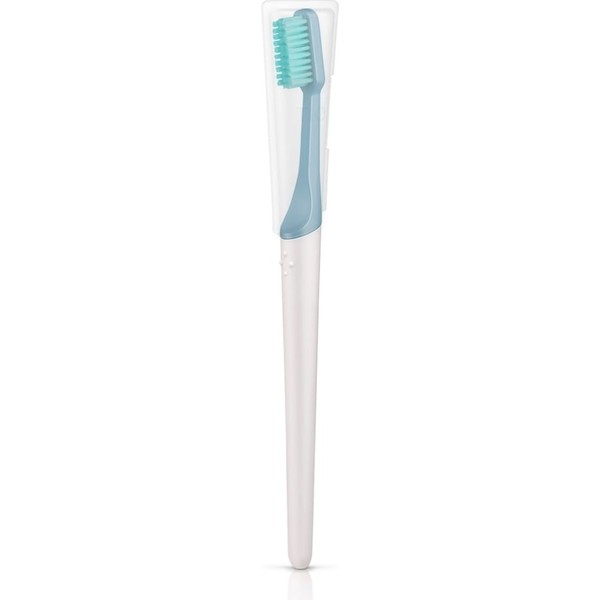 TIO Toothbrush With Travel Case, Soft, Glacier