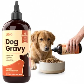 Everyday Dog Gravy - Wet Dog Food Topper for Dry Food with Glucosamine, MSM, Chicken Bone Broth, Omega 3, Probiotics and Taurine - Skin, Coat, Heart, Hip and Joint Support, 16 oz (Bacon