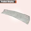 labwork Front Bumper Lower Valance Skid Plate Glossy Black without
