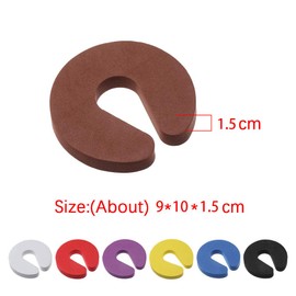 Safety Door Guard，Soft Door Finger Guards Foam Door Stopper Prevent Finger Pinch Injuries, Slamming Door, and Child or Pet from Getting Locked in Room Navy 1PCS