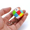 FAVNIC Key Chain Magic Cube Cute Stylish 3x3x3 Key Chain