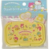 友達 サンリオキャラクターズ ワンタッチプッシュ式 ベビーウエットペーパー ウェットティッシュ拭き フタカバー(ハート)