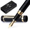 Wordsworth & Black Primori Fountain Pen Set [Black Gold]; Medium