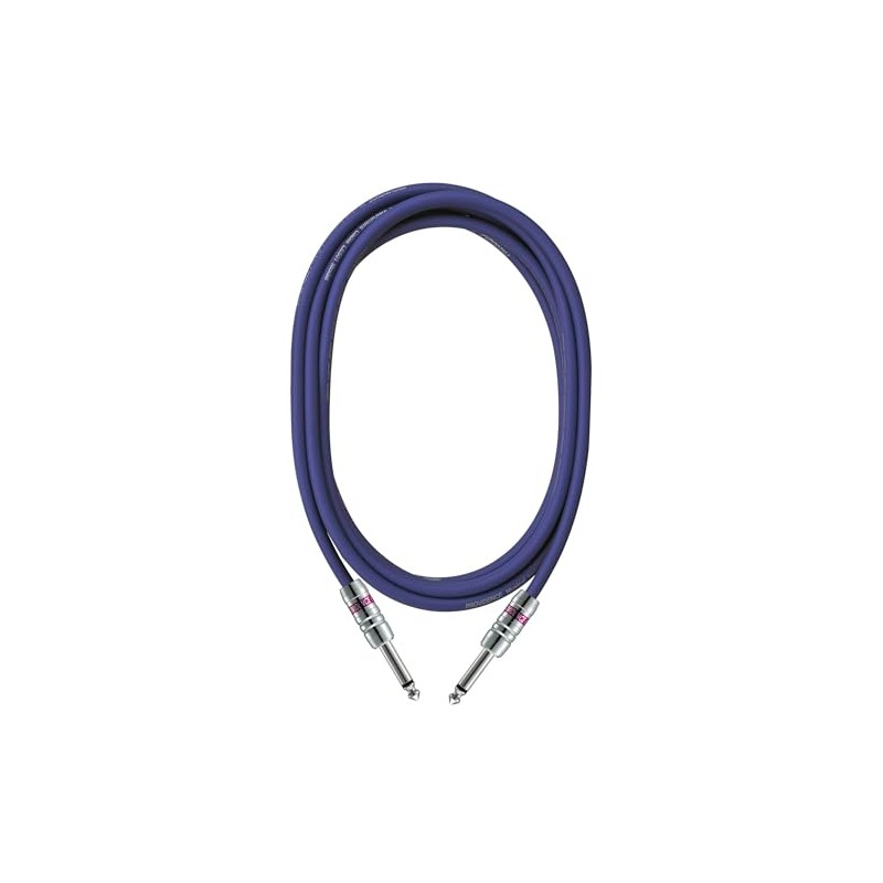 Providence LE501 Shielded Cable 5m S/S Plug (Straight/Straight) Blue