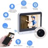 Peephole Camera for Apartment Door,Video Door Viewer, 2MP 1080p PIR
