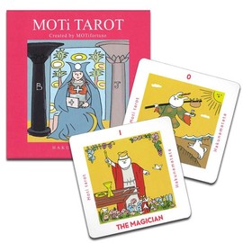 Tarot Card Divination Moti Tarot Japanese Instruction Manual Included "Pocket Manual" Rider Weight Edition
