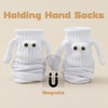 Petrass Funny Socks Gifts Idea Couple Magnetic Hands Holding Socks