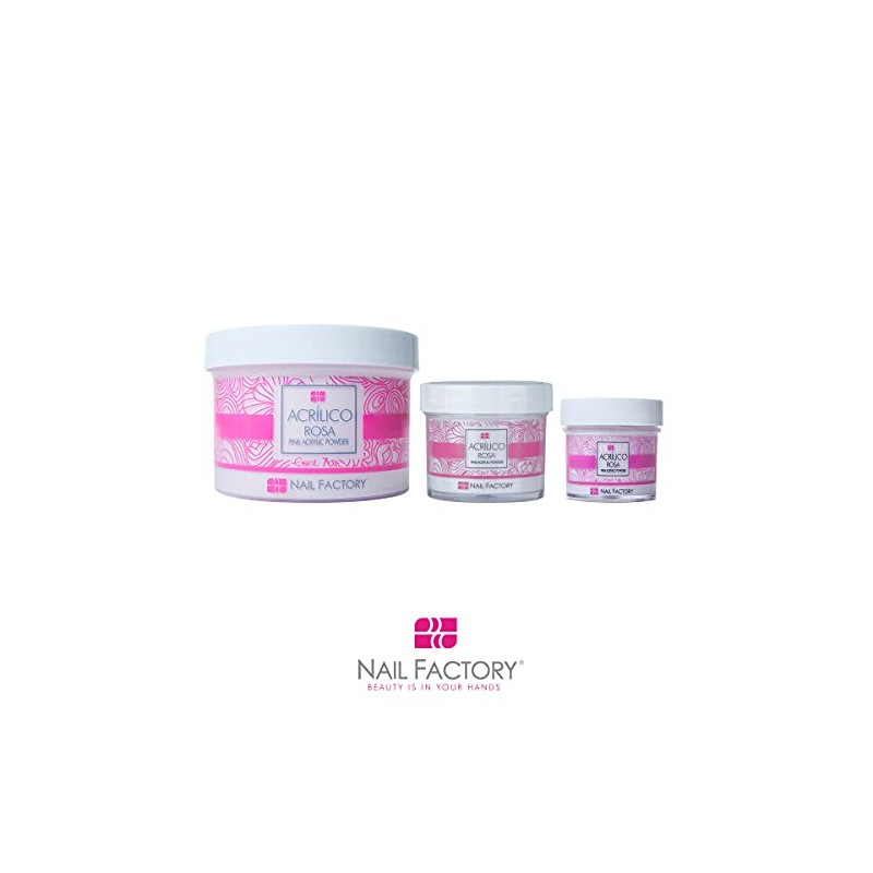 NAIL FACTORY - ACRILICO EN POLVO Para Construcción Extensión de
