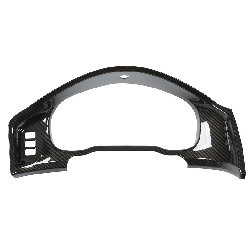 Car Central Control Dashboard Cover Carbon Fiber Style Replacement for