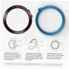 TEHAUX Chic Watch Frame Protective Case for Lightweight Easy Install