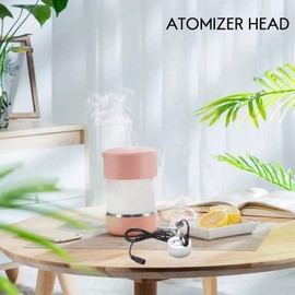 Jevina 2 Pieces with Plug 45 mm Air Humidifier Ultrasonic Mist Manufacturer Industrial Incubator 24 V Nebulizer Atomiser Head Fogger EU Plug