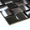Elephantile 5 Sheets Black Tiles Metal Mosaic Wall Backsplash Tile