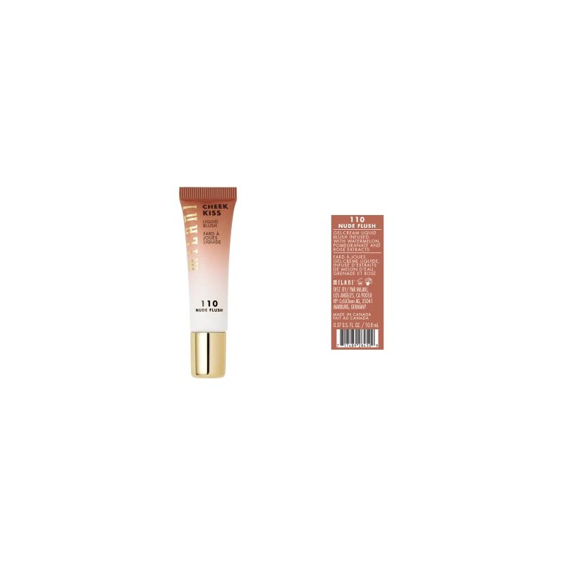 Milani Rubor Liquido Multiusos Cheek Kiss Liquid Blush 110 Nude