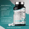 L-Carnitine Complex - High Strength Capsules with Added Riboflavin, Biotin,