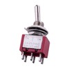 DIAO79NI 3 Way SPDT Guitar Mini Toggle Switch 6 Pin