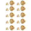 10 Sets Rivets Studs Screw 13mm Chrysanthemum Leathercraft Button Decoration