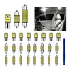 YYTQP 24PCS LED Interior Light Kit, Multi-Spec Bulbs Including 31mm