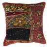 Rastogi Handicrafts Decorative Throw Pillow Cases, Embroidered Cotton Cushion Cover